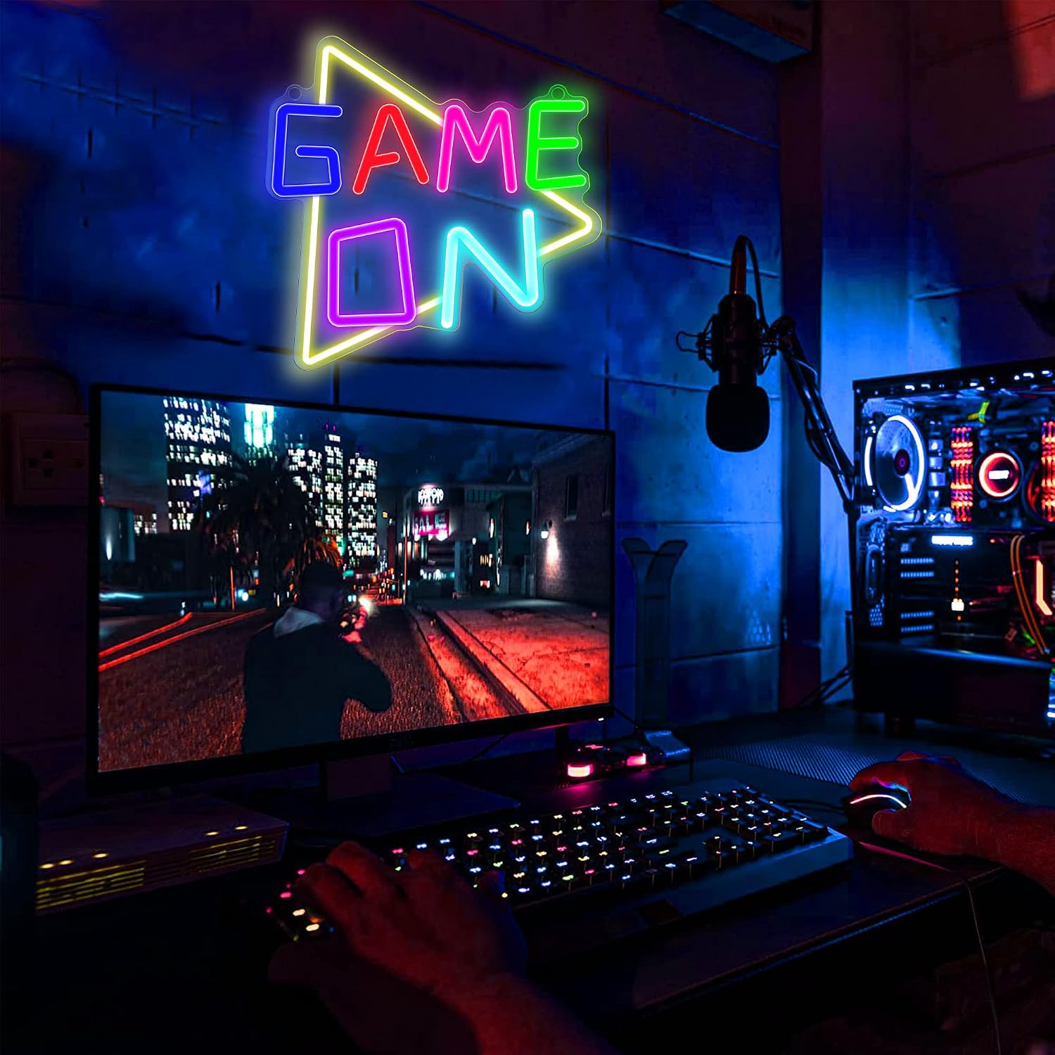 Game On Neon Sign photo 3