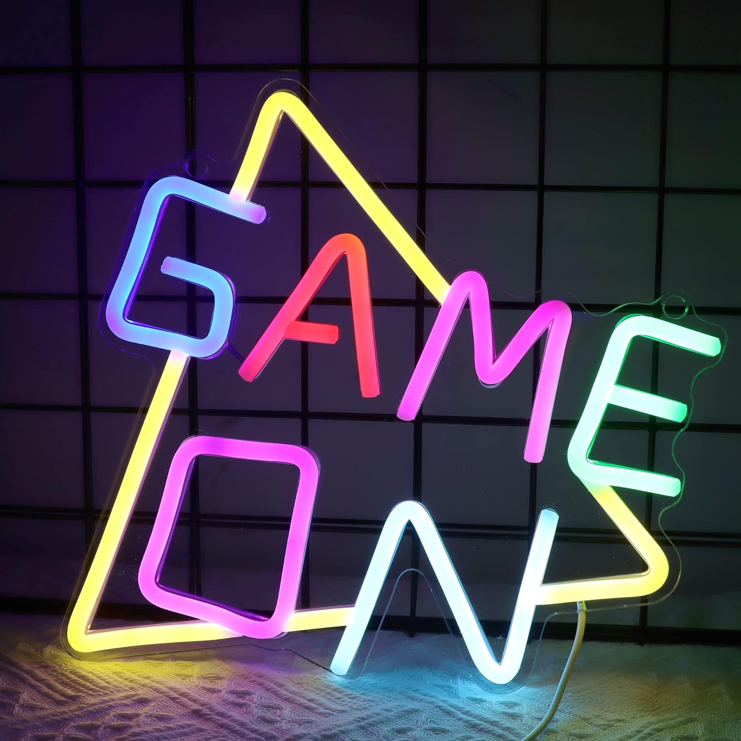 Game On Neon Sign