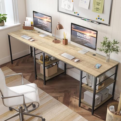 L-Shaped Desk with Shelves 151cm photo 2