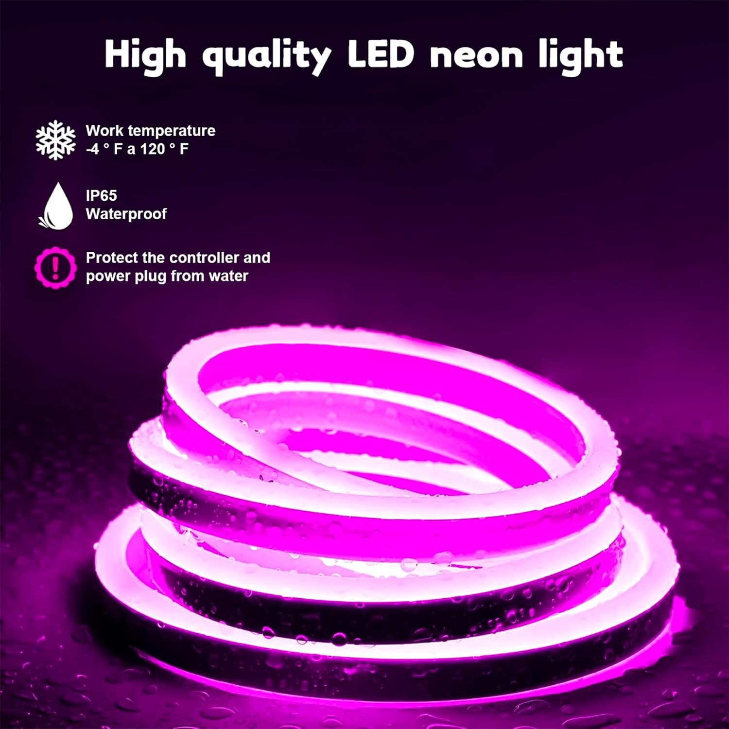 Smart Neon Rope Lights 6m photo 5