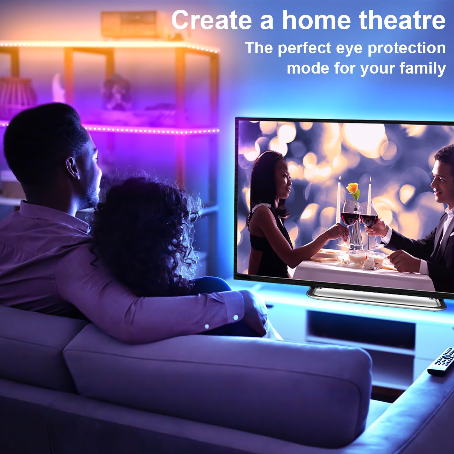USB LED Strip for TVs 5m photo 2