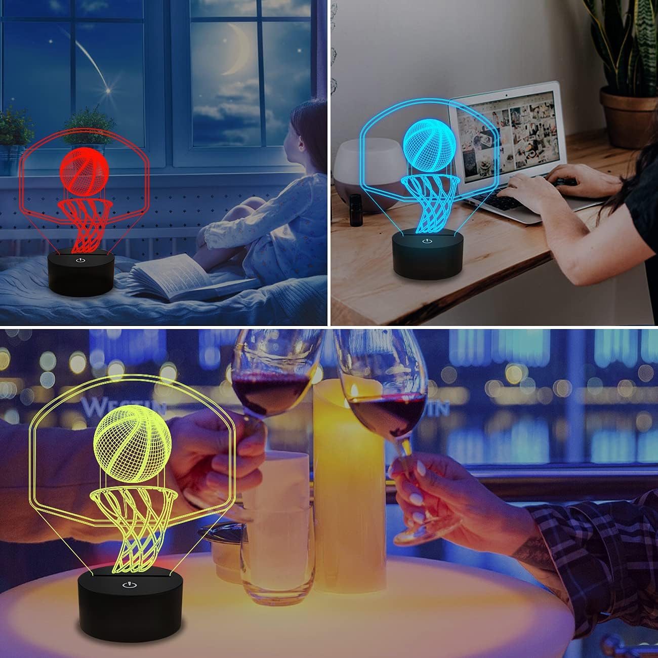 Basketball 3D Night Light photo 4