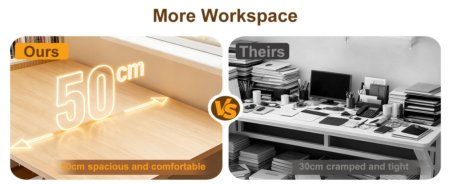 Study Desk with Shelves 100cm photo 4