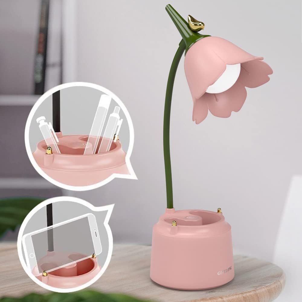 Pink Cute Desk Lamp