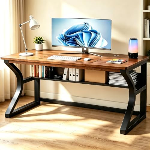 Study Desk with Shelf 80cm photo 2