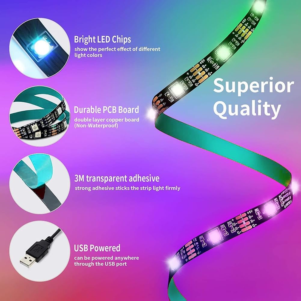 RGB LED Strip Starter Kit 2m photo 5