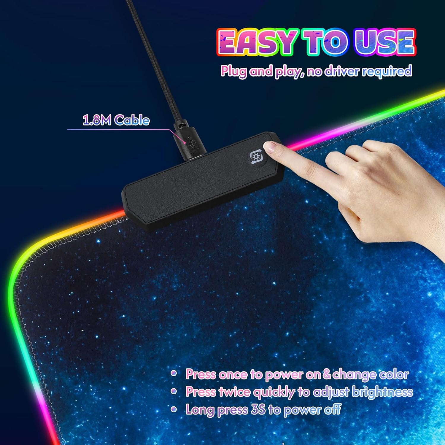 RGB Mouse Pad XL photo 5