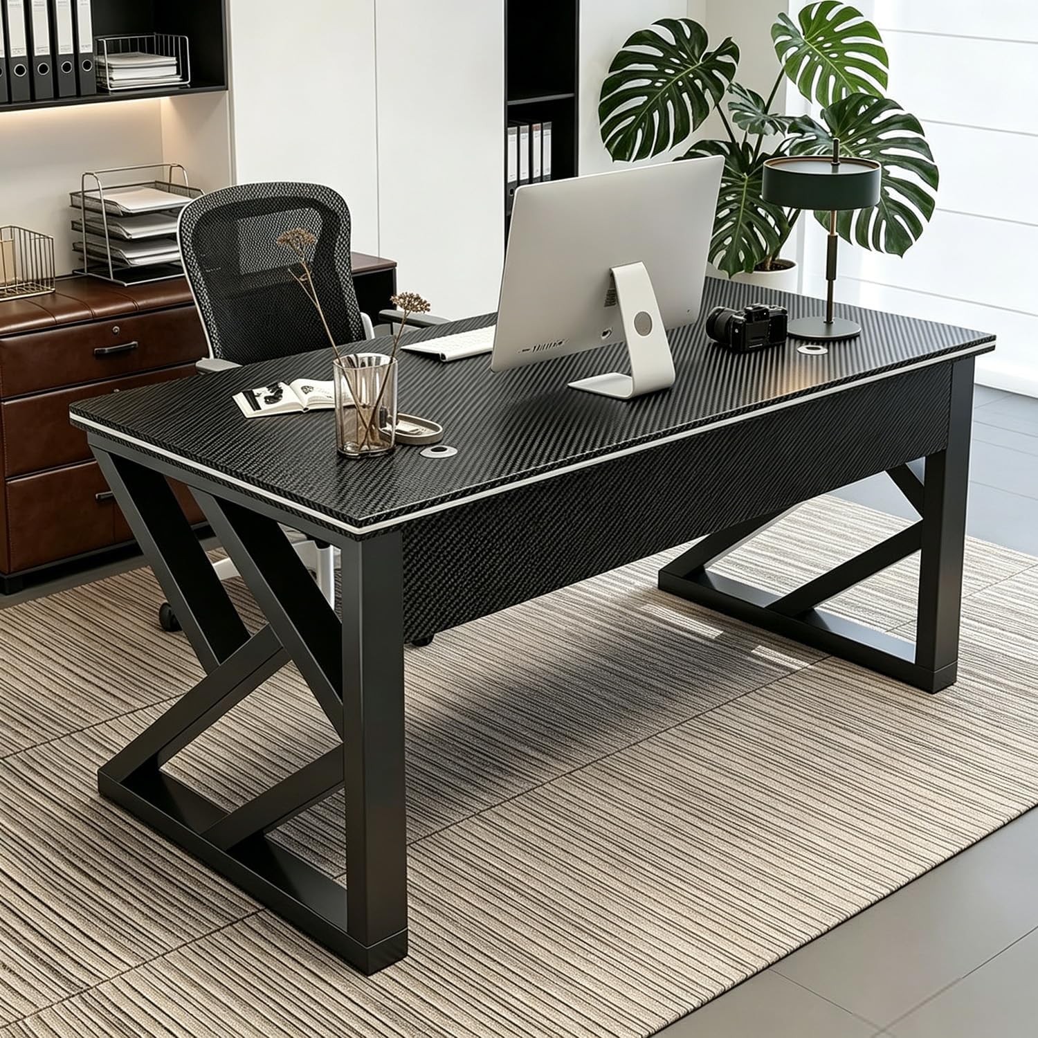 Study Desk with Shelves 120cm photo 2